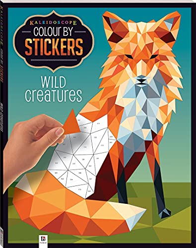 Kaleidoscope Colour by Sticker : Wild Creatures