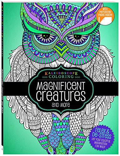 Kaleidoscope Coloring: Magnificent Creatures