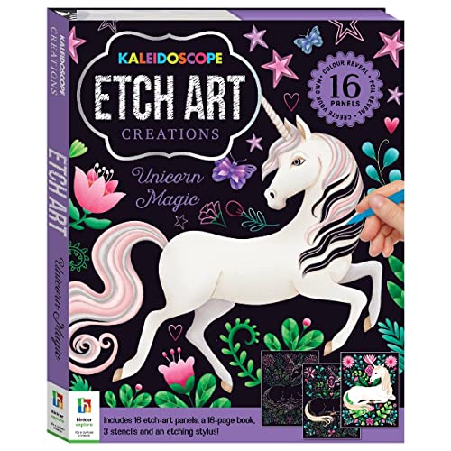 Kaleidoscope Etch Art Creations Unicorn Magic