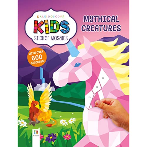 Kids Sticker Mosaics: Mythical Creatures