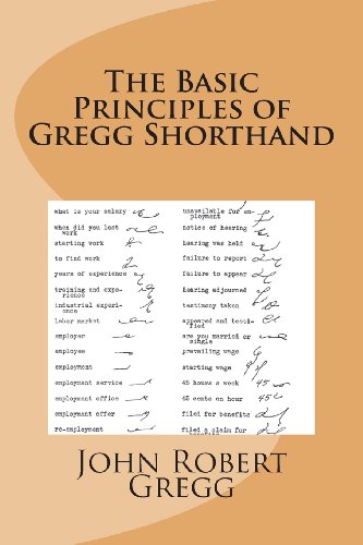 The Basic Principles of Gregg Shorthand