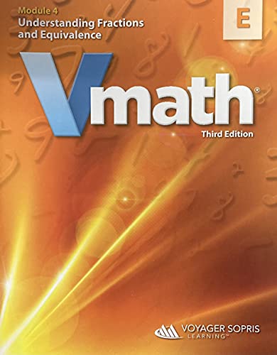 Vmath 3e Module 4 Understanding Fractions and Equivalence Level E