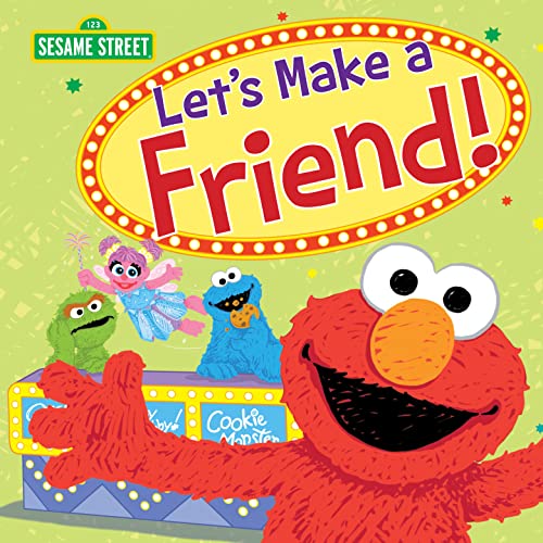 Let's Make a Friend!: Celebrate Kindness and Friendship with Elmo, Big Bird, and more!: 0 (Sesame Street Scribbles)