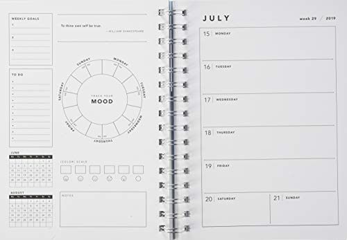 2019 Mood Tracker Planner