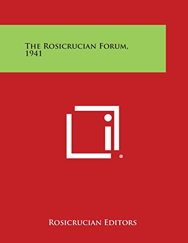 The Rosicrucian Forum, 1941