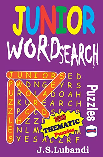 Junior Word Search Puzzles