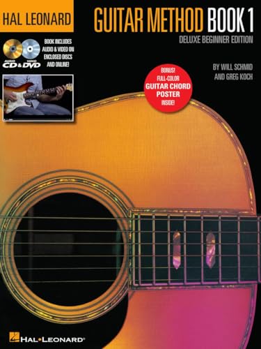 Hal Leonard Guitar Method Book 1 Deluxe