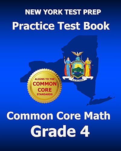 New York Test Prep Practice Test Book Common Core Math Grade 4