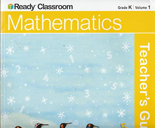 Ready Classroom Mathematics Grade K, Vol.1 - Teacher's Guide