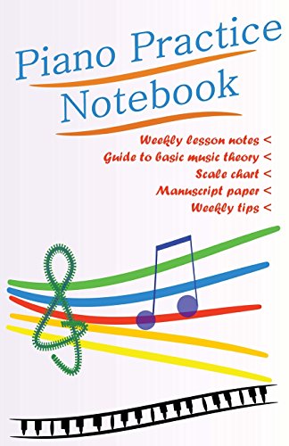 Piano Practice Notebook