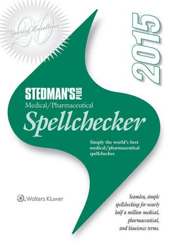 Stedman's Plus 2015 Medical/Pharmaceutical Spellchecker