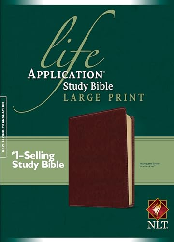 Life Application Study Bible NLT, Large Print