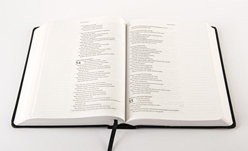 NLT Reflections Bible, Black
