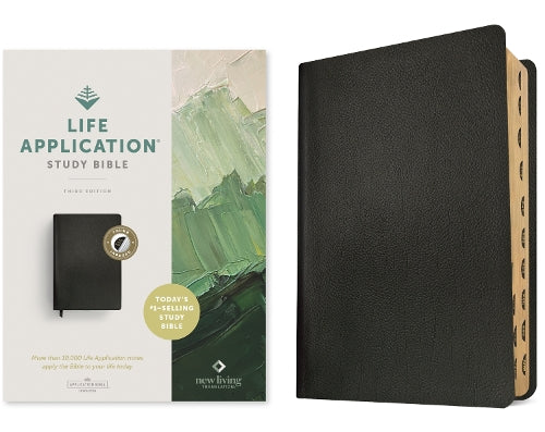 NLT Life Application Study Bible, Third Edition, Black