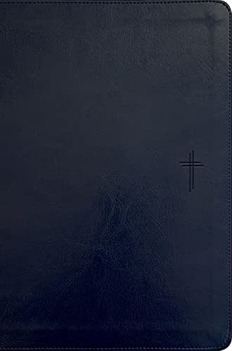 NLT Compact Giant Print Bible, Filament Edition, Navy