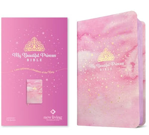 NLT My Beautiful Princess Bible, Pink Sparkles 