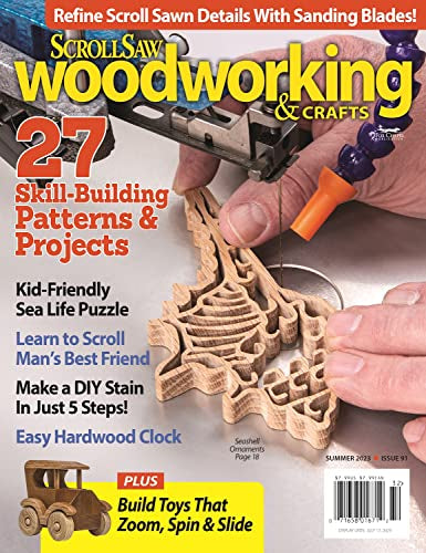 Scroll Saw Woodworking & Crafts Issue 91 Summer 2023