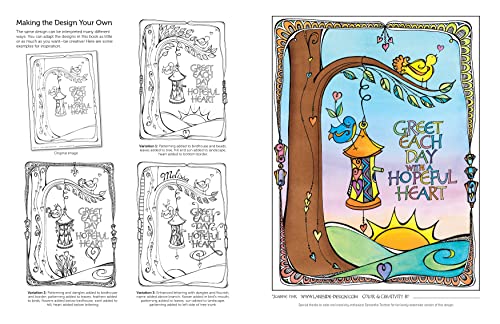Flowers of Faith Coloring Book