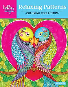 Hello Angel Relaxing Patterns Coloring Collection 
