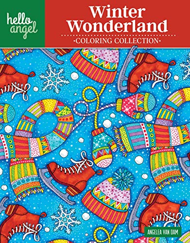 Hello Angel Winter Wonderland Coloring Collection