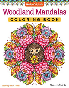 Woodland Mandalas Coloring Book 