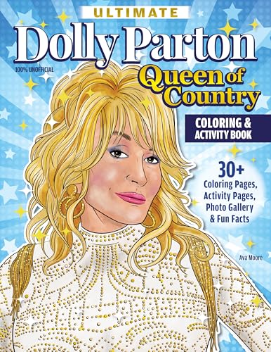 Ultimate Dolly Parton Queen of Country Coloring Book