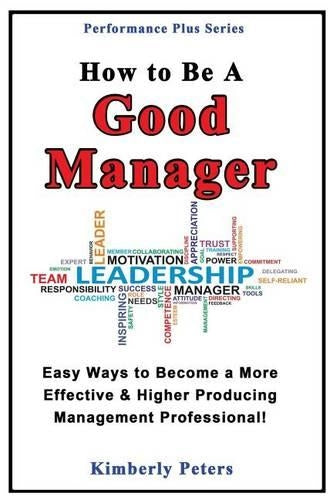 How to Be a Good Manager
