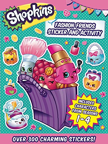 Shopkins Fashion Friends Sticker and Activity