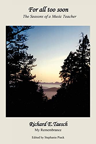 For all too soon [FIRST EDITION - 2010]