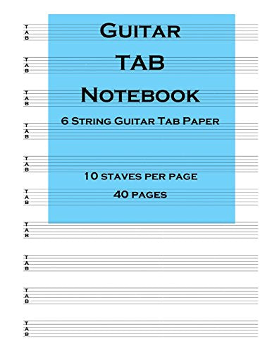 Guitar Tab Notebook