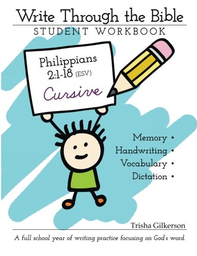 Write Through the Bible: Philippians 2:1 -18 ESV Cursive