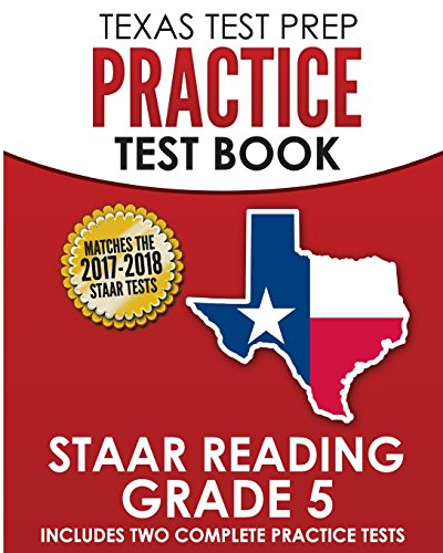 TEXAS TEST PREP Practice Test Book STAAR Reading Grade 5