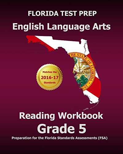 Florida Test Prep English Language Arts Reading Workbook Grade 5