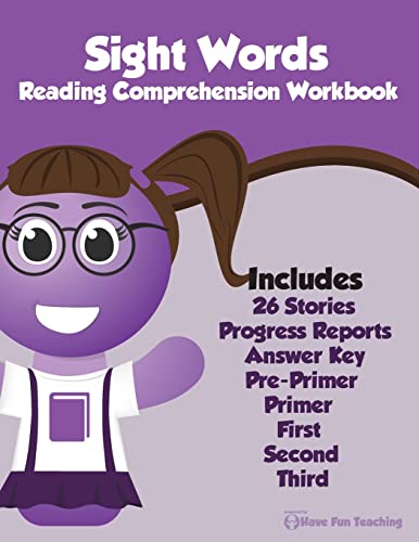 Sight Words Reading Comprehension Workbook