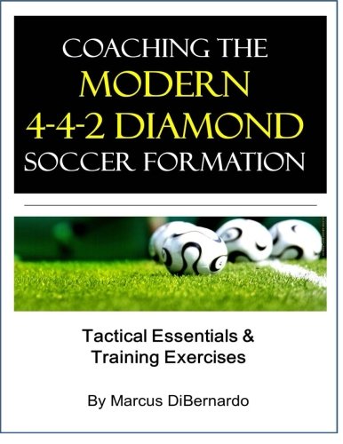 Coaching the Modern 4-4-2 Diamond Soccer Formation : Tactics and Training Exercises