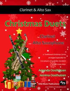 Christmas Duets for Clarinet and Alto Saxophone 