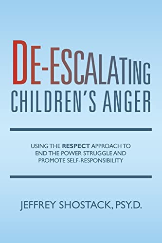 De-escalating Children's Anger
