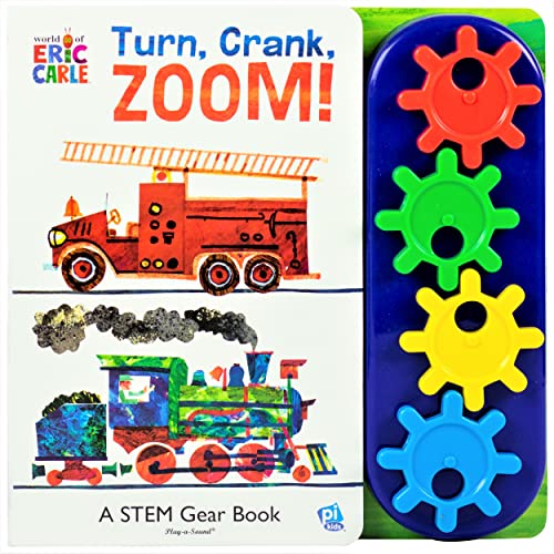 World of Eric Carle: Turn, Crank, Zoom! A STEM Gear Sound Book
