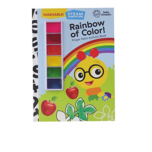 Baby Einstein: Rainbow of Color! Finger Paint Activity Book