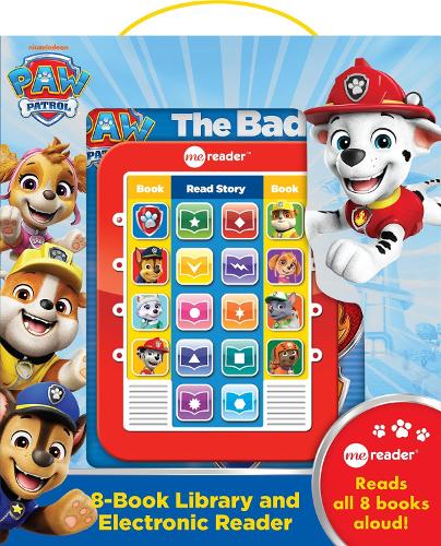 Nickelodeon PAW Patrol: 8-Book Library and Electronic Reader Sound Book Set