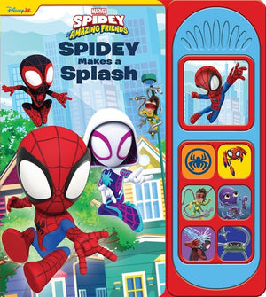 Disney Junior Marvel Spidey and His Amazing Friends: Spidey Makes a Splash Sound Book
