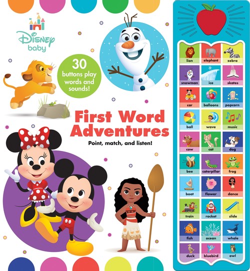 Disney Baby: First Word Adventures Sound Book