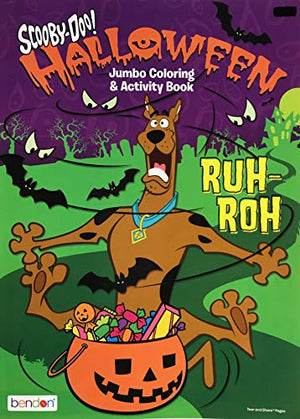 ScoobyDoo RuhRoh Halloween Jumbo Coloring  Activity Book