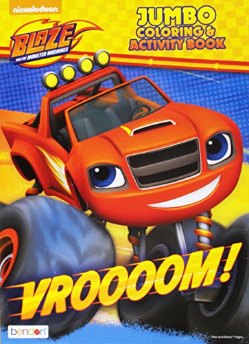 Blaze and the Monster Machines Coloring Book