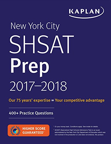 New York City Shsat Prep 2017-2018
