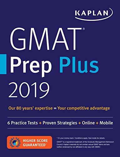 GMAT Prep Plus 2019