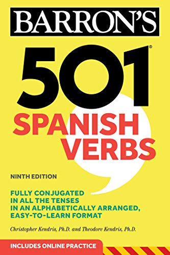 501 Spanish Verbs, Ninth Edition