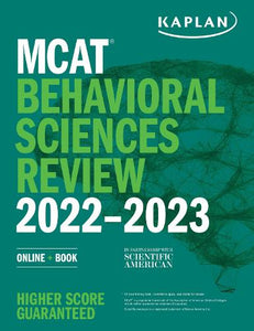 MCAT Behavioral Sciences Review 2022-2023 