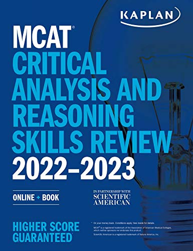 MCAT Critical Analysis and Reasoning Skills Review 2022-2023