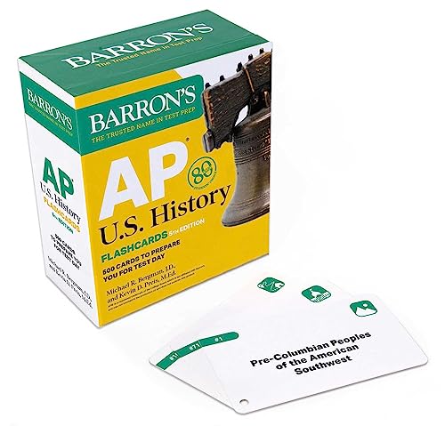 AP U.S. History Flashcards, Fifth Edition: Up-to-Date Review + Sorting Ring for Custom Study